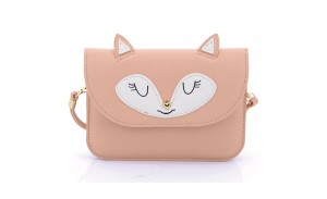 Leather Ladies Woman Wallet Hand Pouch change purse customized multipurpose cute fox wallet pouch light-weighted synthetic leather crossbody shoulder purse wallet pouch